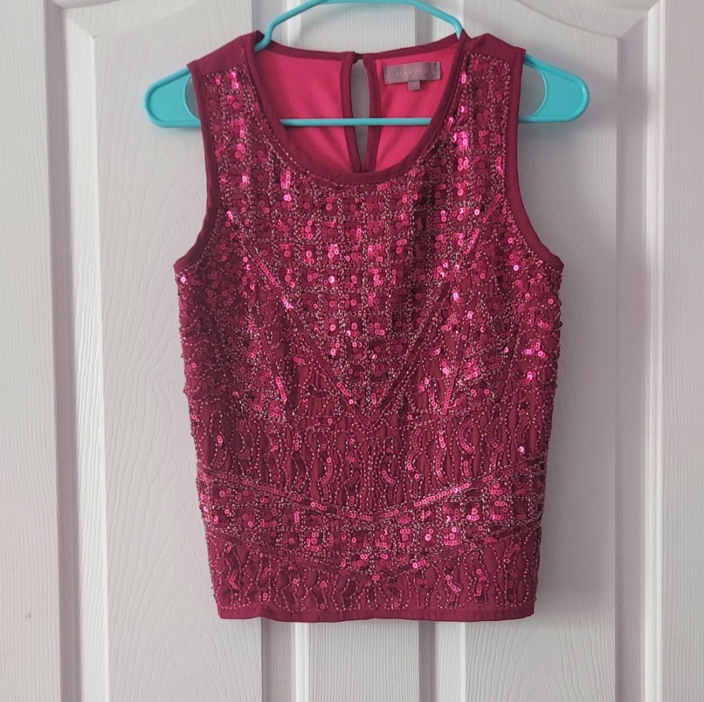 Pink tank top, Harper size small.